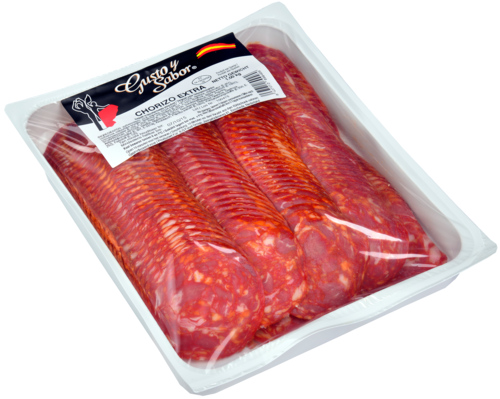 Gesneden Chorizo uit Spanje ca. 1kg