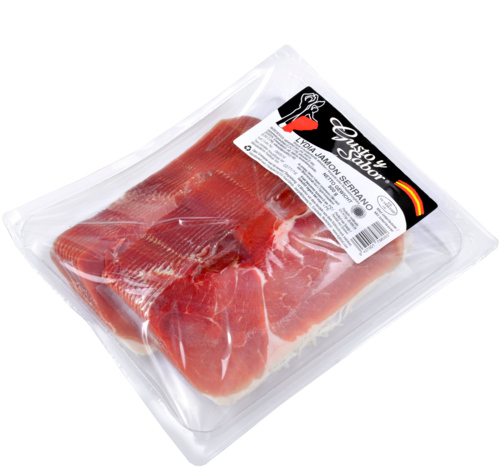 Gesneden Serranoham uit Spanje 500g