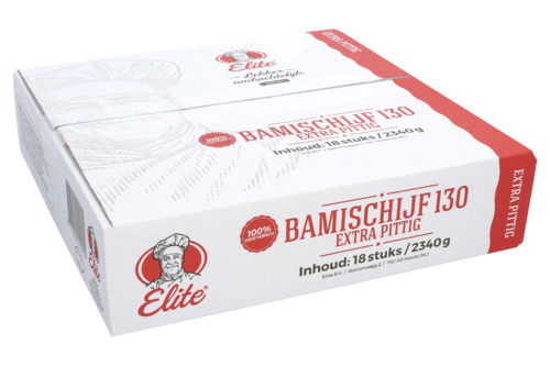 Elite Vega Bamischijf Extra Pittig ca. 18x130g