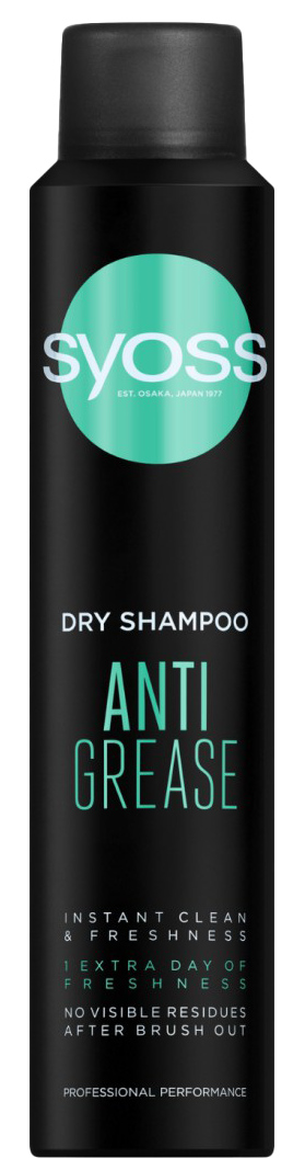 Syoss Dry Shampoo Anti Grease 200ml - Boodschappen