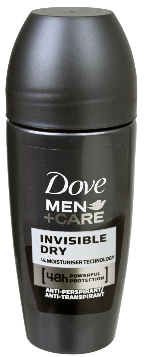 3 rollers Dove Deo Roll-On Men Invisible Dry 50ml