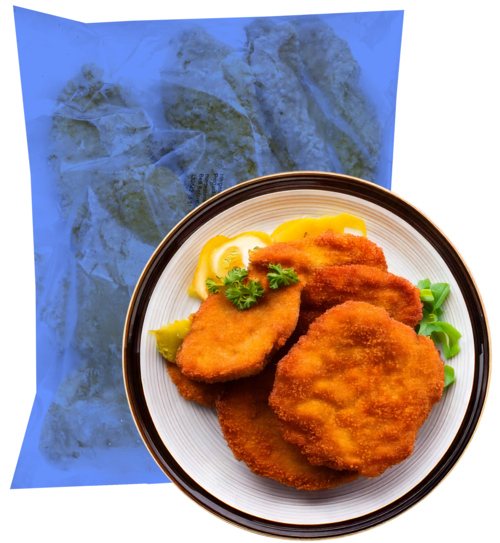 Kipfilet Minischnitzel Gekruid 2,5kg - Boodschappen