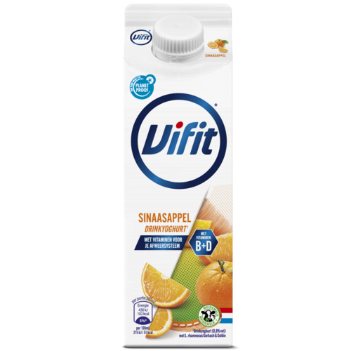 6 pakken Vifit Drinkyoghurt Sinaasappel   500ml - Boodschappen