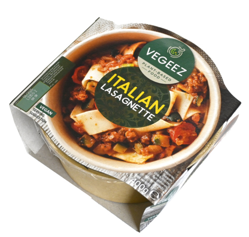 3 bakken Vegan Vegeez Lasagnette 400g - Boodschappen