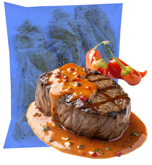 Filet Ministeaks Spicy Pepper DV   2,5kg - Boodschappen