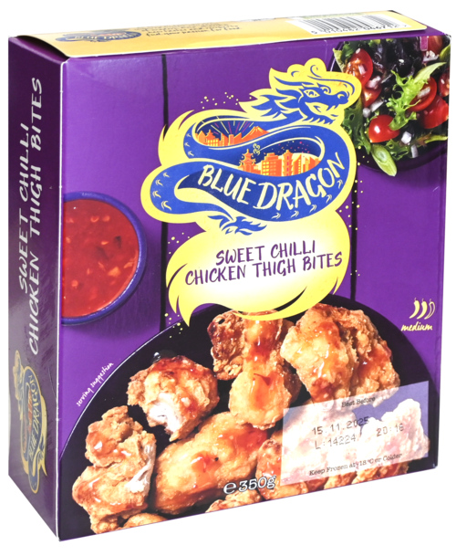 2 zakken Thigh Chicken Bites Sweet Chilli 350g - Boodschappen