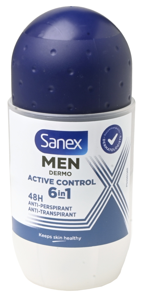 3 rollers Sanex Deo Roll-On Men Active Control 50ml