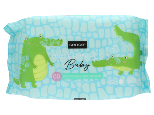 2 pakken Sence Babydoekjes Water   60st - Boodschappen