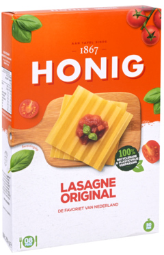 5 pakken Honig Lasagne Oiginal 250g - Boodschappen