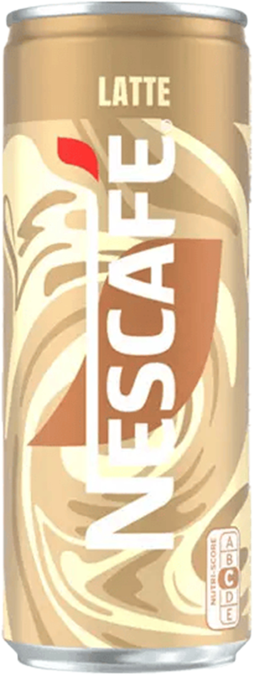 2 blikken Nescafé Latte IJskoffie 250ml - Boodschappen