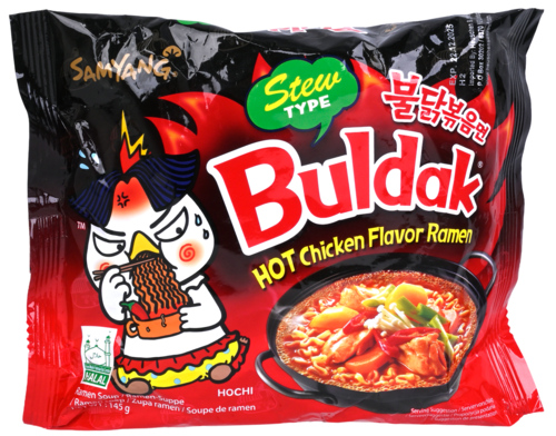 20 zakken Samyang Instant Noodles Hete Kip 140g - Boodschappen