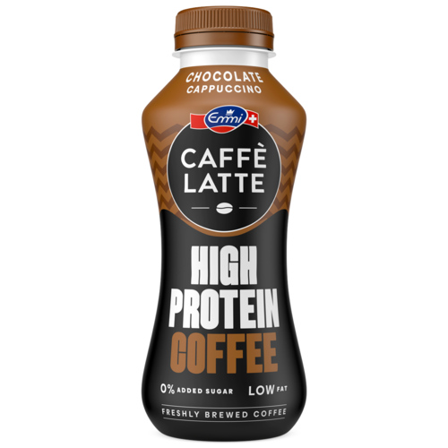 Emmi Caffè Latte Protein Coffee chocolate-cappuccino   6x330ml - Boodschappen