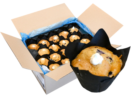 Muffin Blueberry (halal) DV   36x75g - Boodschappen