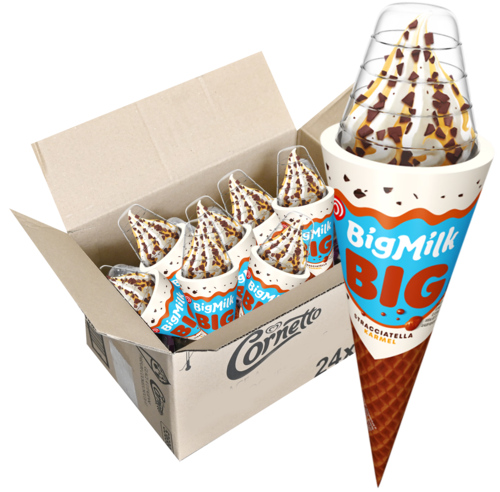 Big Milk Straciatella DV   24x140ml - Boodschappen