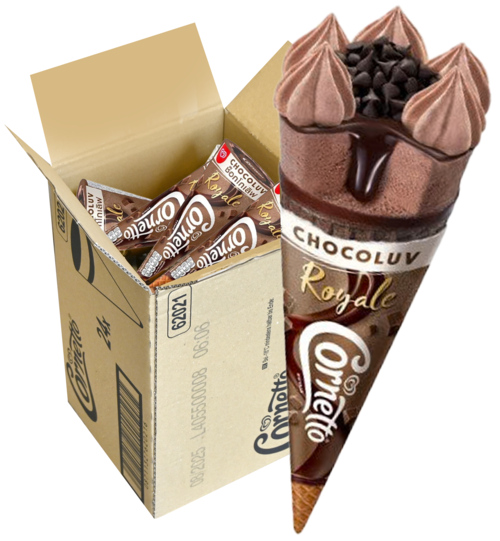 Cornetto Royal Chocolat DV   24x120ml