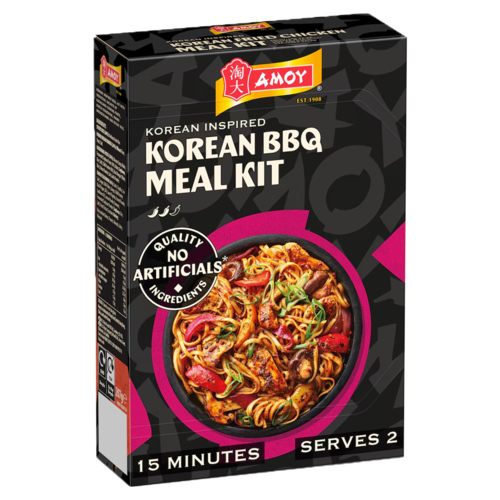 4 pakken Amoy Korean BBQ Meal Kit   237g - Boodschappen