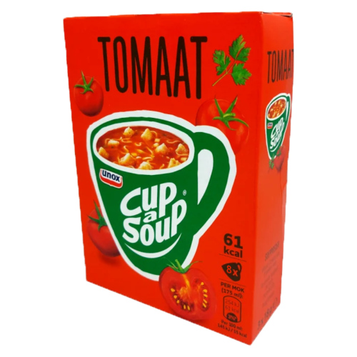 2 pakken UNOX Cup-a-Soup Tomaat   8x18g - Boodschappen