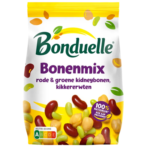 3 zakken Bonduelle Bonenmix DV   300g - Boodschappen