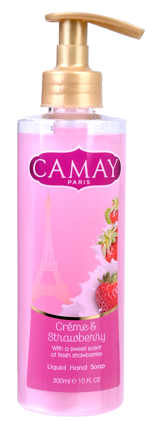 CAMAY Handzeep Cream & Strawberry   300ml - Boodschappen