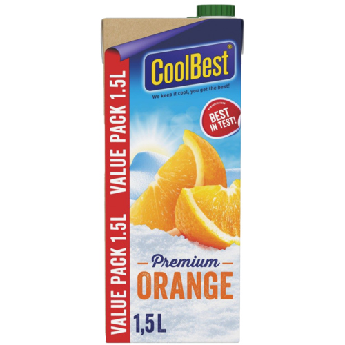 Coolbest Premium Orange   1,5L - Boodschappen