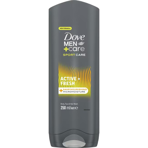 Dove Douchegel Men+Care Sport Active Fresh 250ml - Boodschappen
