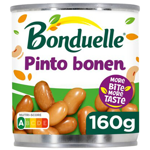 4 blikken Bonduelle Pinto Bonen 160g - Boodschappen