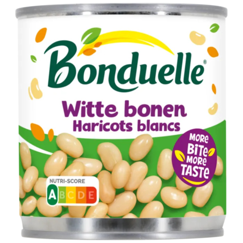 4 blikken Bonduelle Witte Bonen 160g - Boodschappen