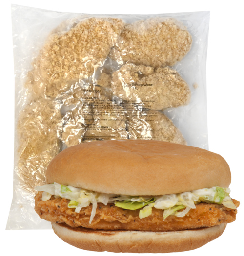 Kipburger Long Crispy 1kg - Boodschappen