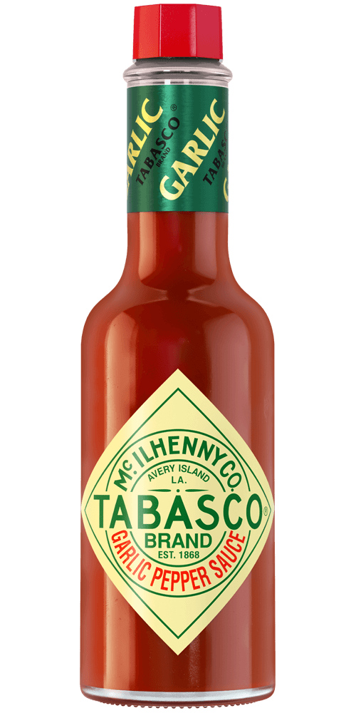 5 flessen Tabasco Knoflook 60ml - Boodschappen