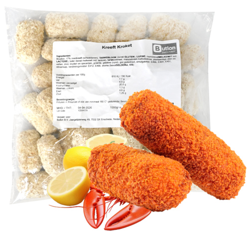 Kreeft Kroket 1kg - Boodschappen