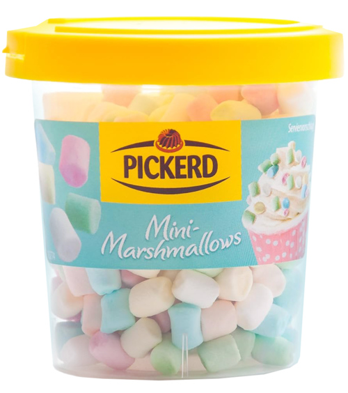 Pickerd Mini-Marshmallows bunt   25g - Boodschappen