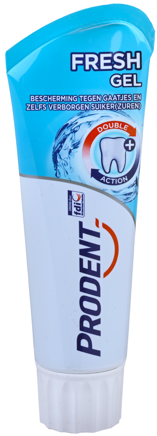 2 tubes Prodent Tandpasta Freshgel 75ml