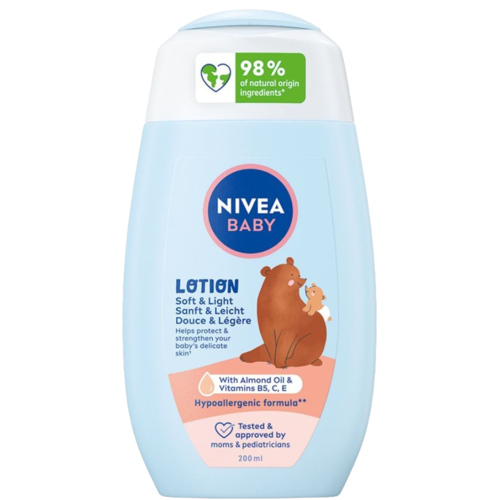 Nivea Baby Body Lotion Protect & Care 200ml - Boodschappen