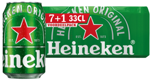 Heineken Pilsener 8x33cl - Boodschappen