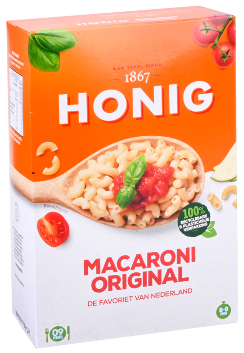 4 pakken Honig Macaroni Original 700g - Boodschappen
