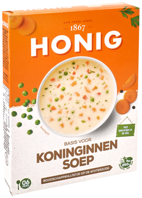 4 pakken Honig Basis voor Koninginnesoep 98g - Boodschappen