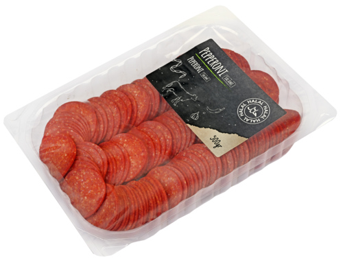 Runder Pepperoni gesneden ca. 500g