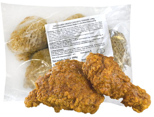 Southern Fried Chicken Thighs 1kg - Boodschappen