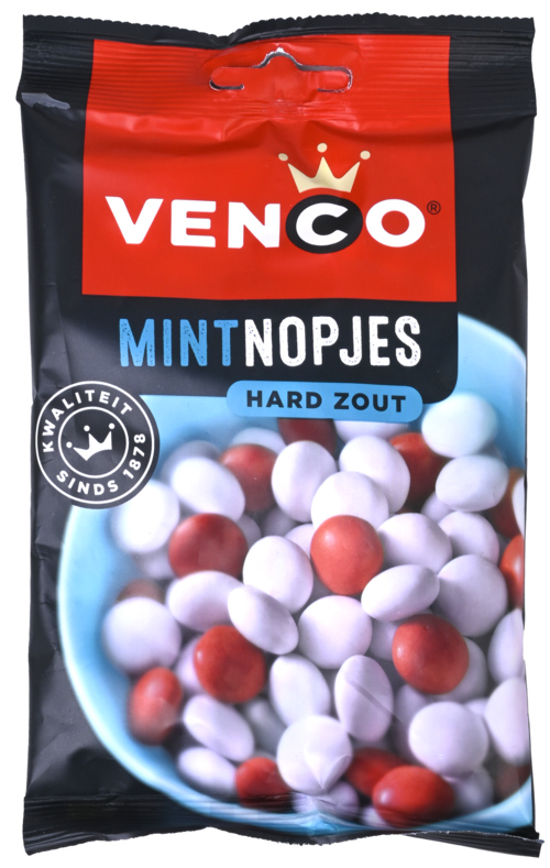 2 zakken Venco Mintnopjes 120g