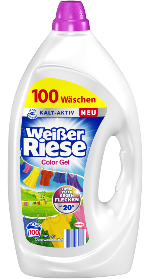 Witte Reus Vloeibaar Wasmiddel Color 100sc   4,5L - Boodschappen