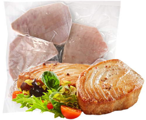 Yellowfin Rode Tonijnsteaks 1kg - Boodschappen