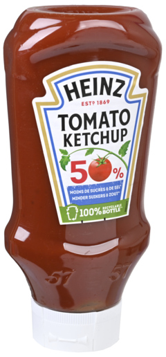 2 flessen Heinz Tomato Ketchup 570ml - Boodschappen