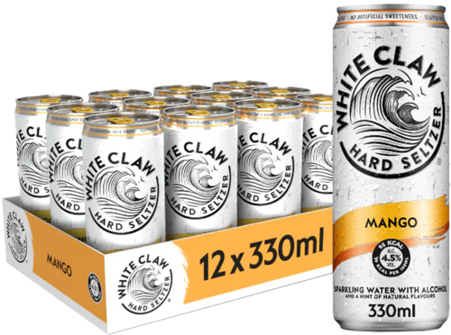 White Claw Mango  4,5% Vol.  12x330ml