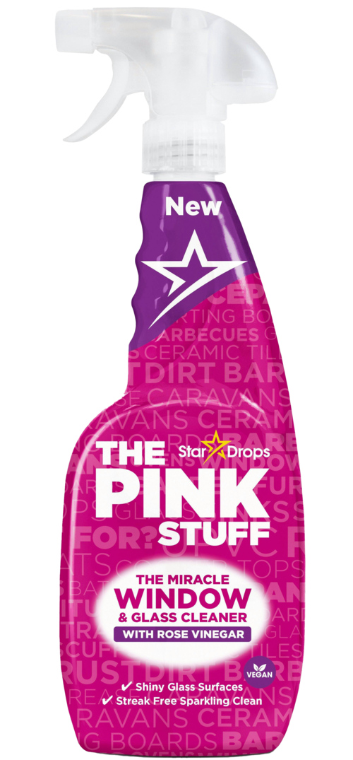 The Pink Stuff Reinigingsspray Raam & Glas - Boodschappen
