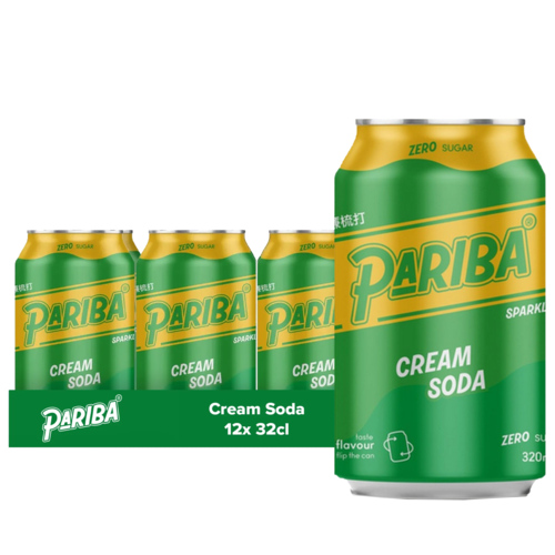 Pariba Cream Soda 12x320ml - Boodschappen