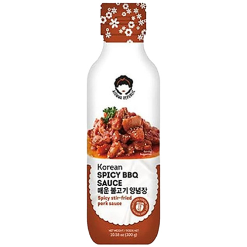 5 flessen AR Spicy BBQ Sauce   300g - Boodschappen