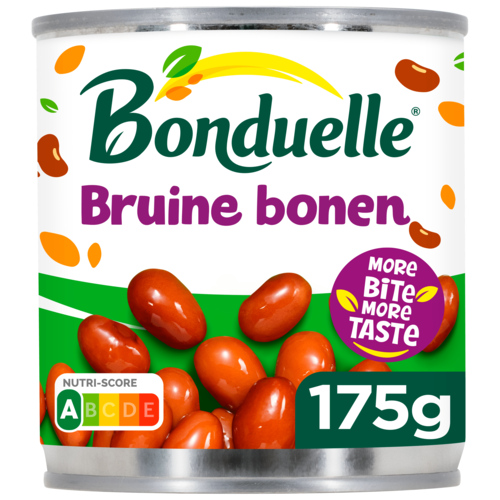 4 blikken Bonduelle Bruine Bonen   175g - Boodschappen