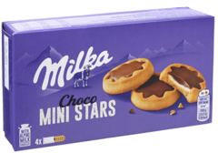 2 pakken Milka Choco Mini Stars 150g
