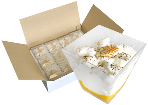 12 stuks Paascoupe Bavarois Suikervrij 140ml - Boodschappen