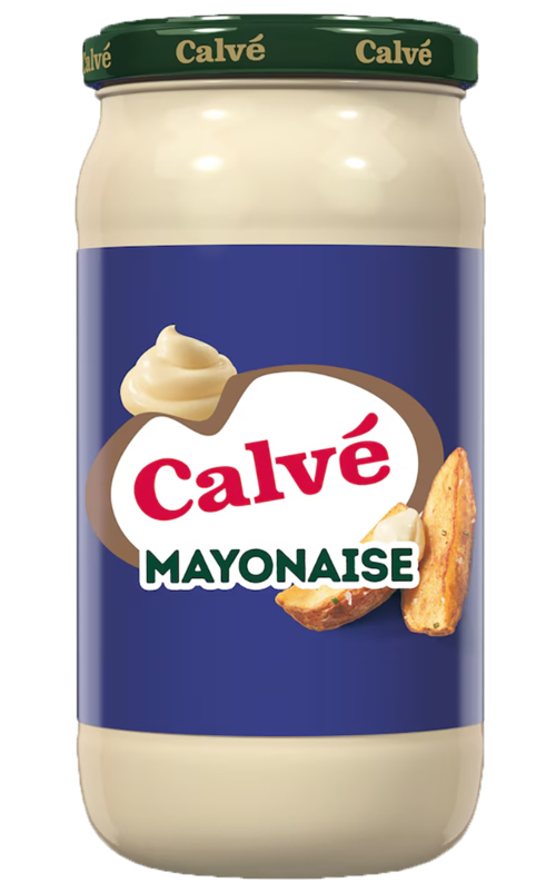 2 potten Calvé Echte Mayo   500ml - Boodschappen